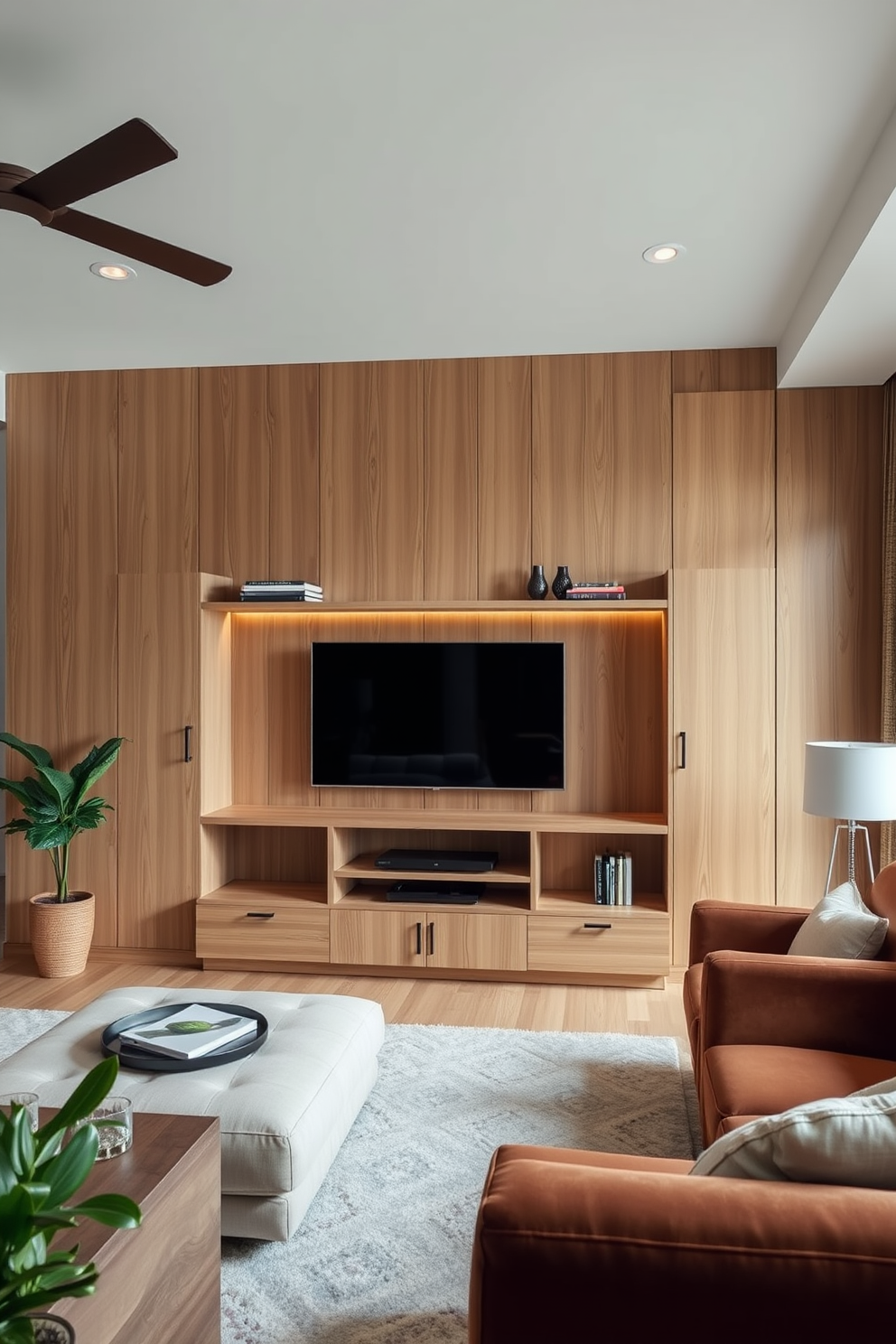 Tv Wall Living Room Design Ideas 7