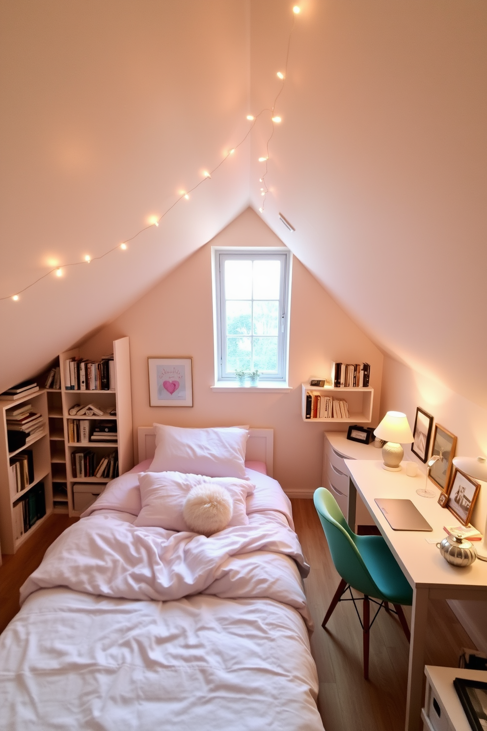 Teenager Attic Room Design Ideas 7