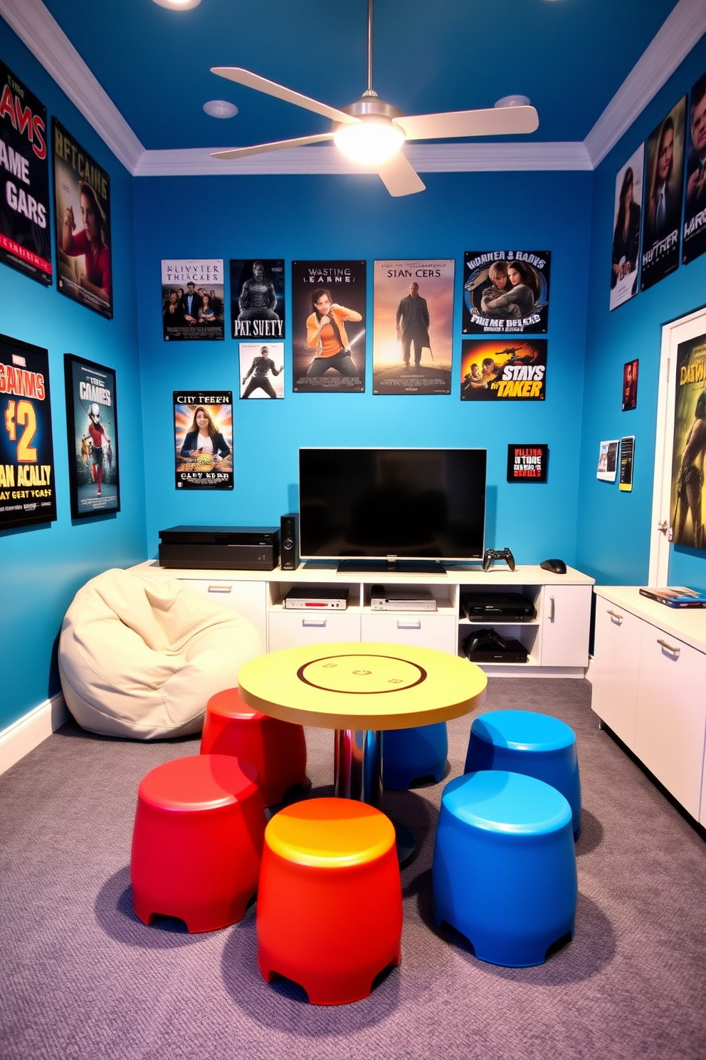 Teenager Game Room Design Ideas 12