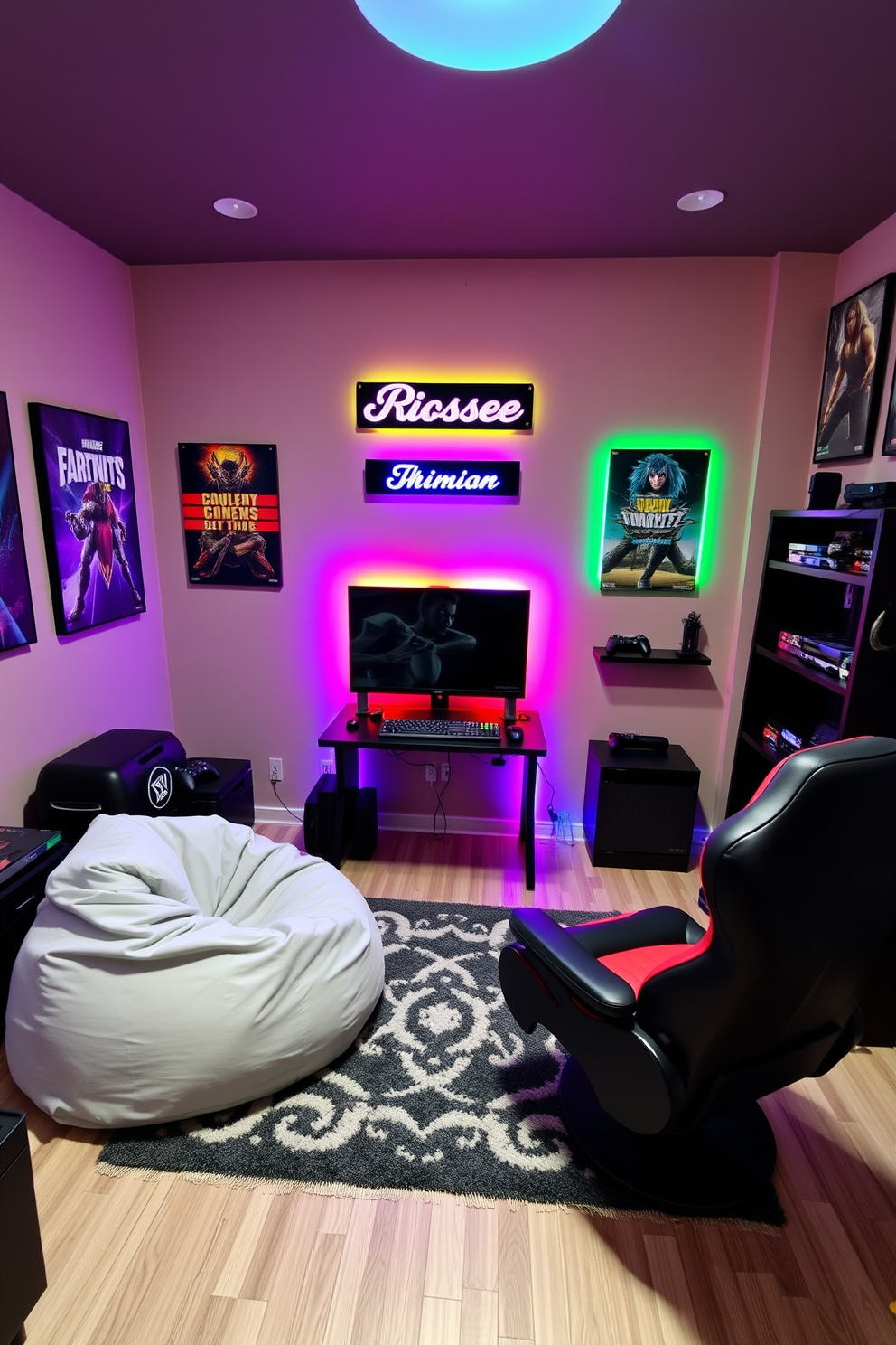 Teenager Game Room Design Ideas 16