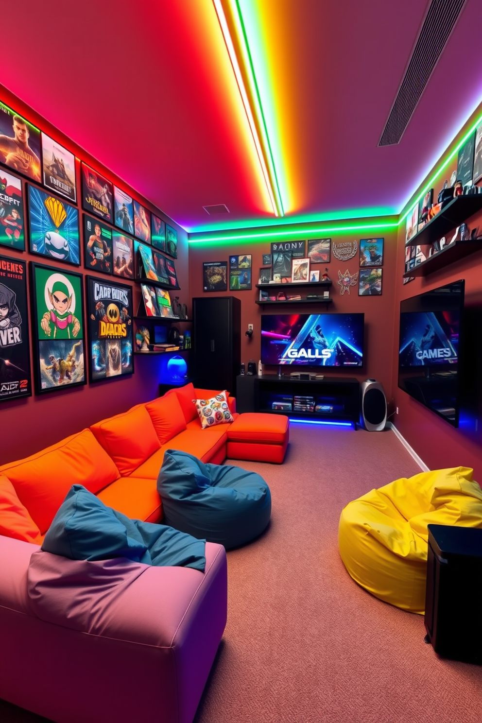 Teenager Game Room Design Ideas 24