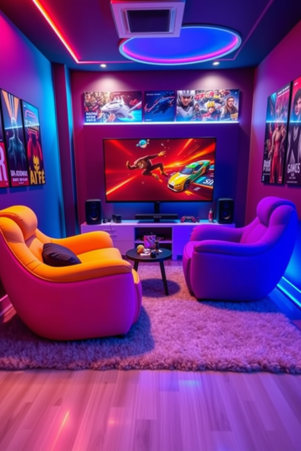 Teenager Game Room Design Ideas 27