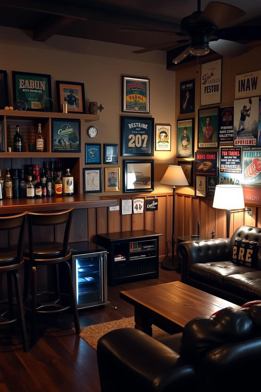 Tiny Man Cave Design Ideas 25