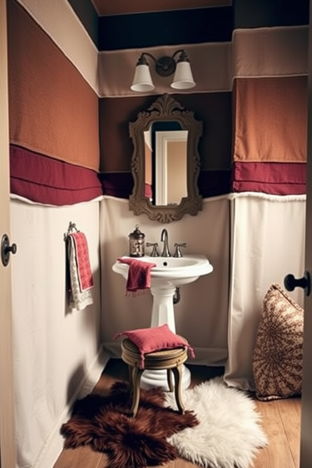 Tiny Powder Room Design Ideas 11