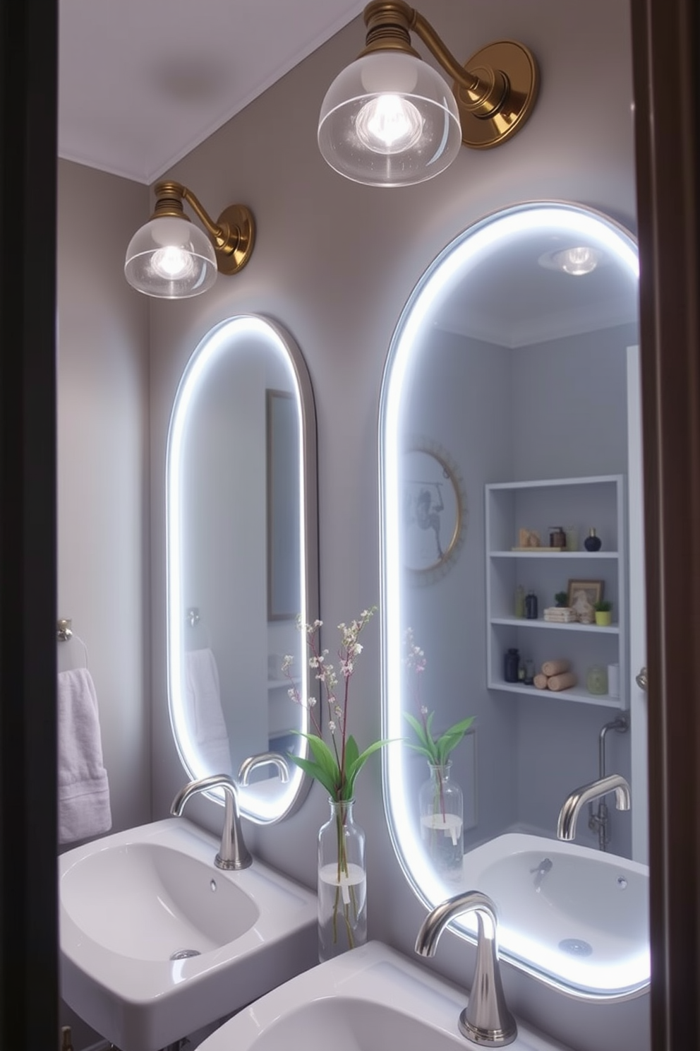 Tiny Powder Room Design Ideas 24