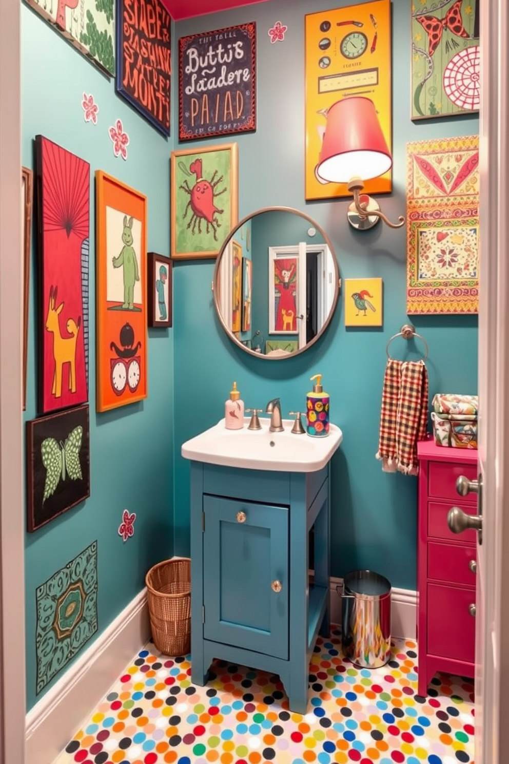 Tiny Powder Room Design Ideas 27