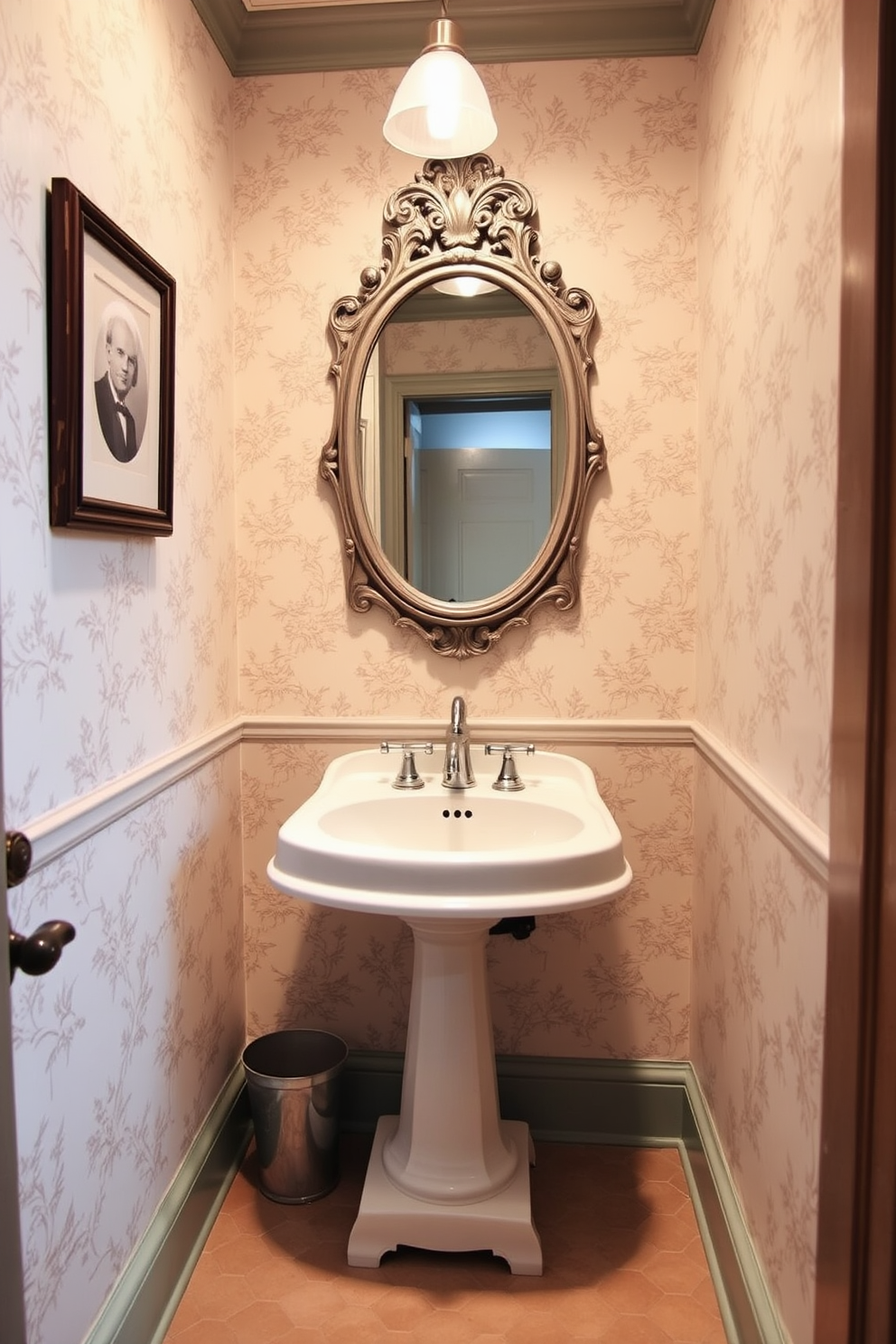 Tiny Powder Room Design Ideas 8