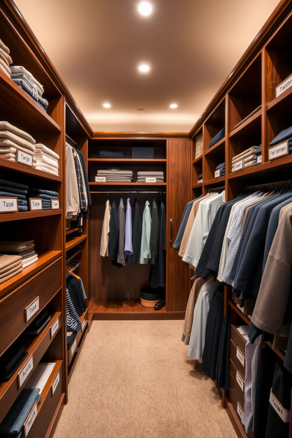 Townhouse Walk In Closet Design Ideas 24