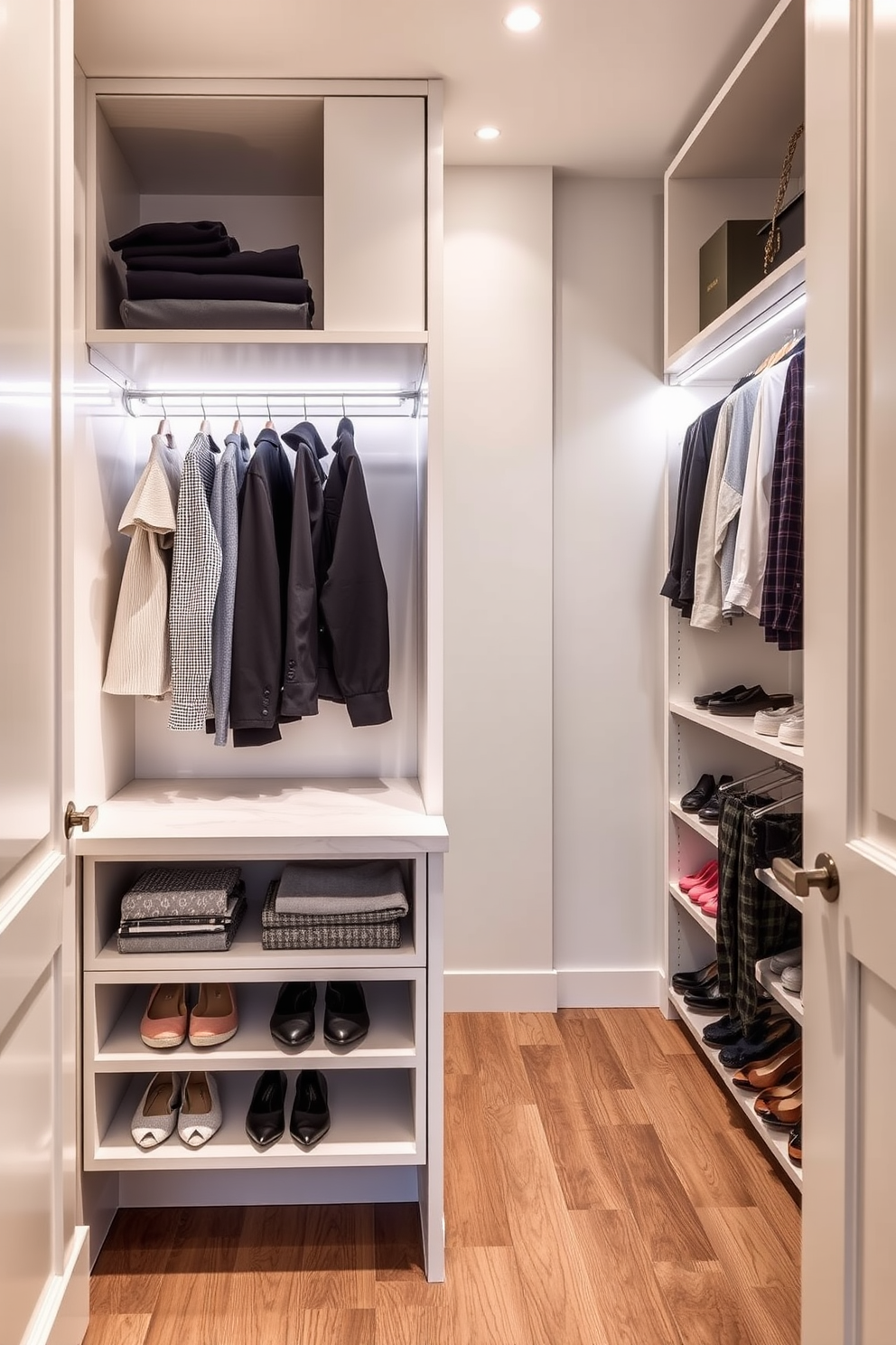 Townhouse Walk In Closet Design Ideas 30