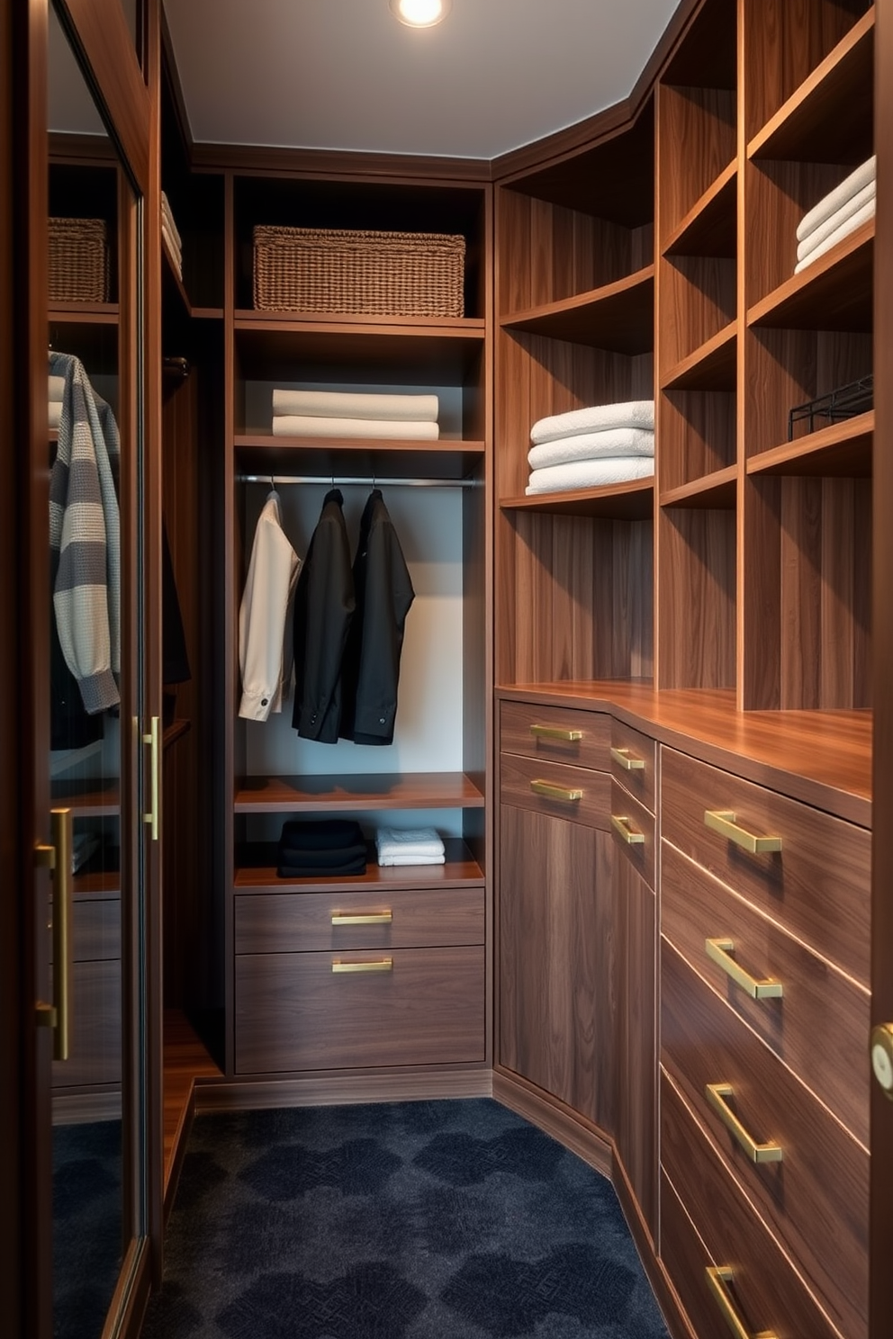 Townhouse Walk In Closet Design Ideas 7