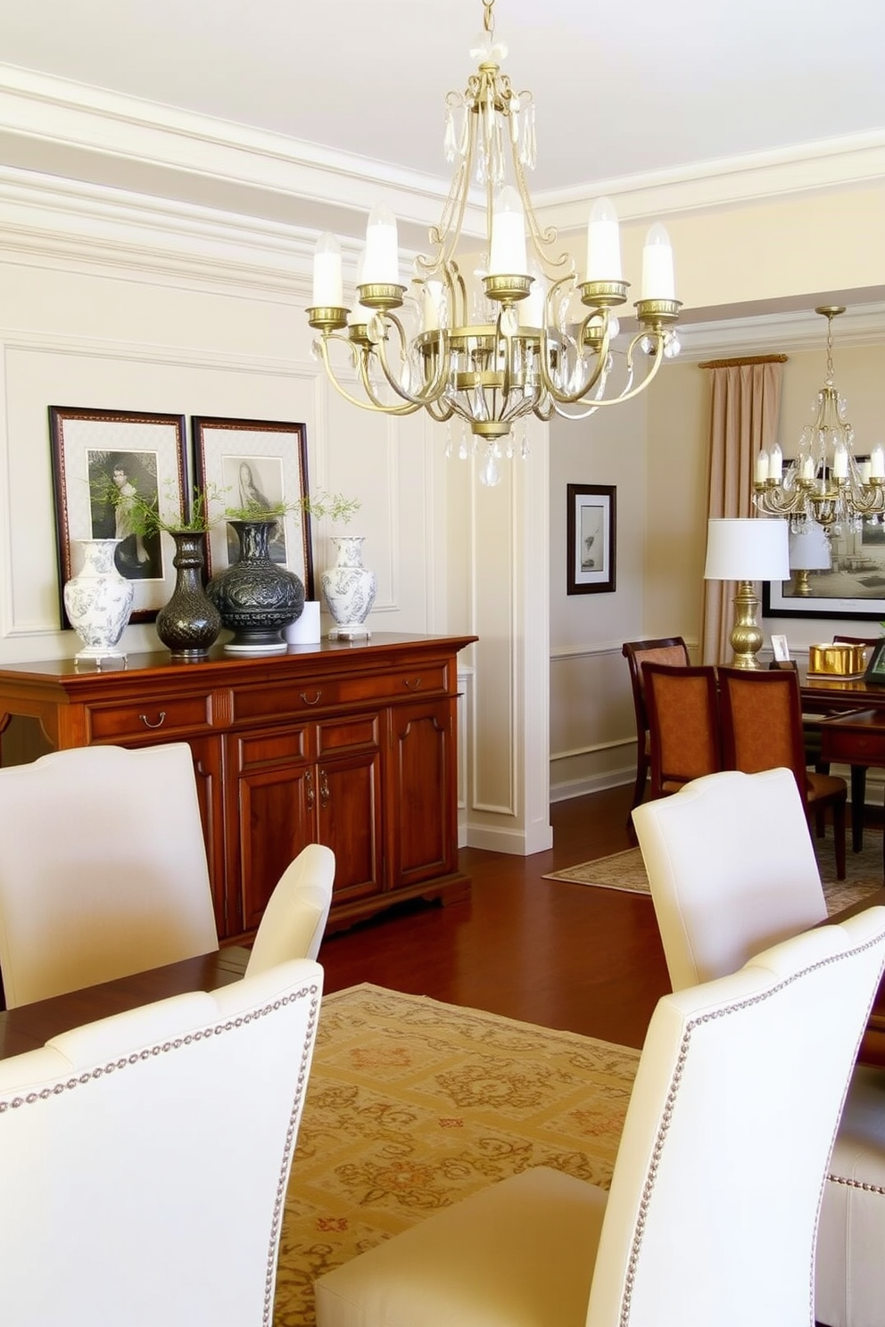 Transitional Dining Room Design Ideas 13