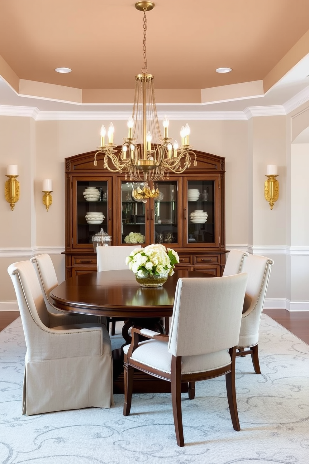 Transitional Dining Room Design Ideas 2