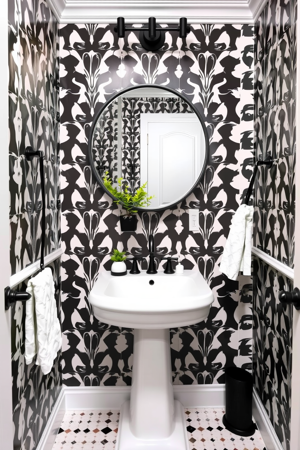 Trendy Powder Room Design Ideas 13