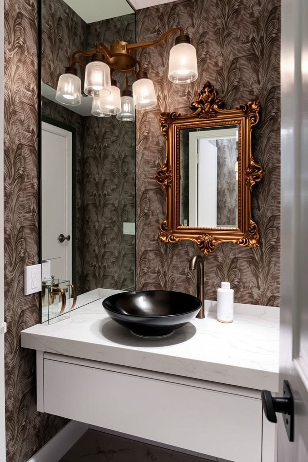 Trendy Powder Room Design Ideas 28