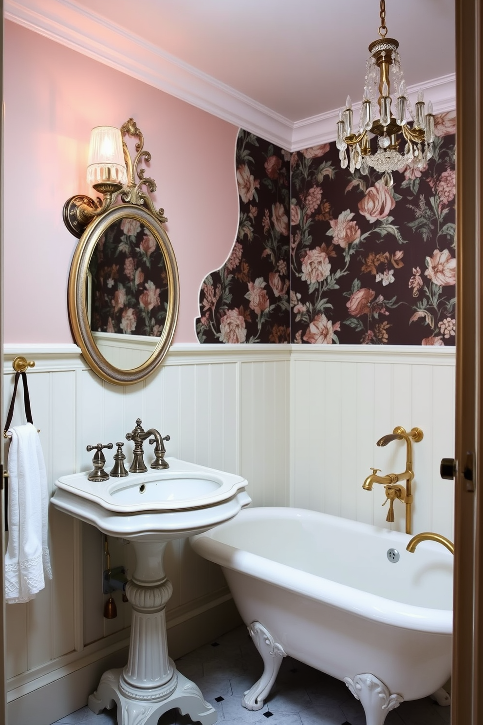 Trendy Powder Room Design Ideas 3