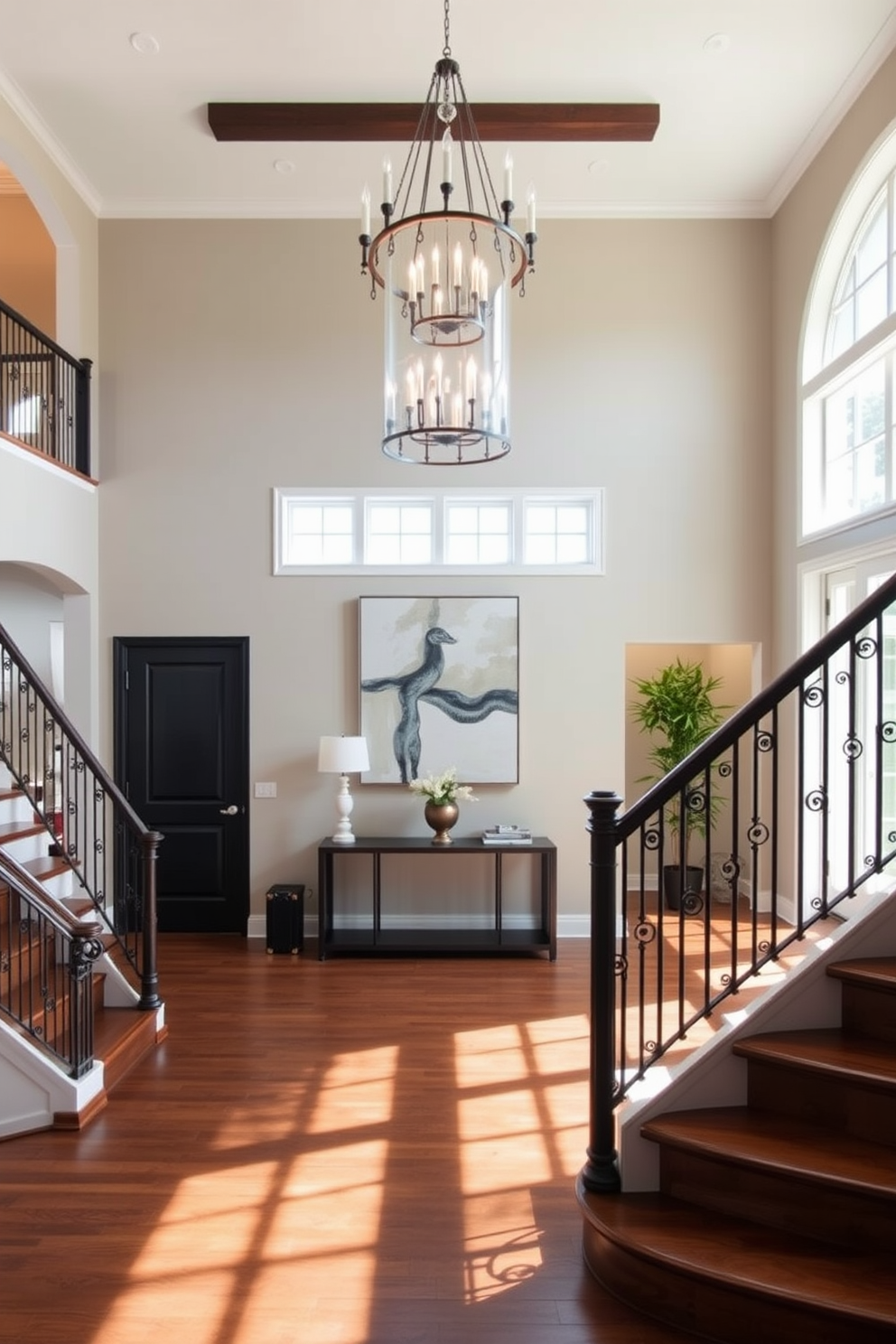 Two Story Foyer Design Ideas 10