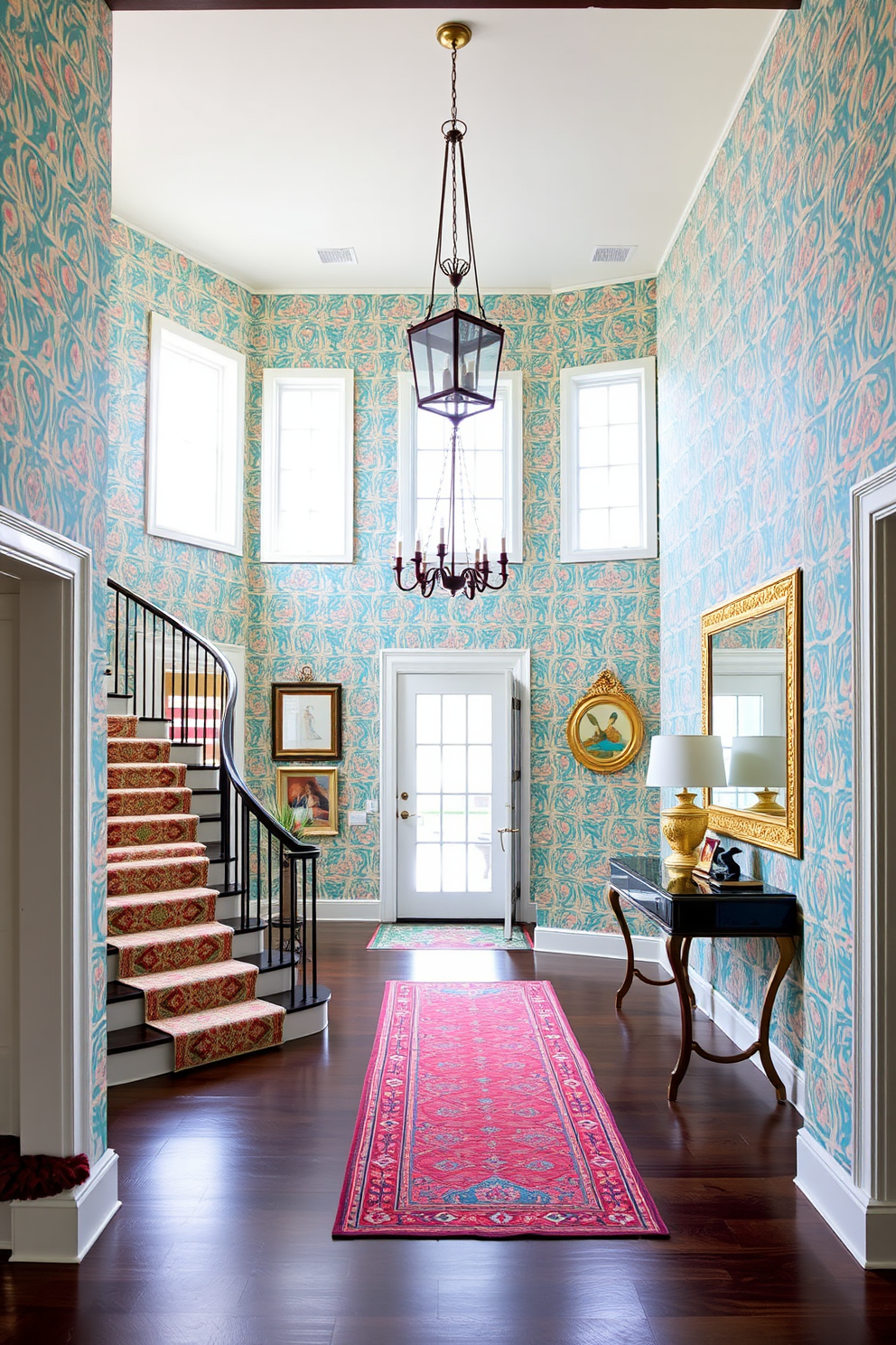 Two Story Foyer Design Ideas 27