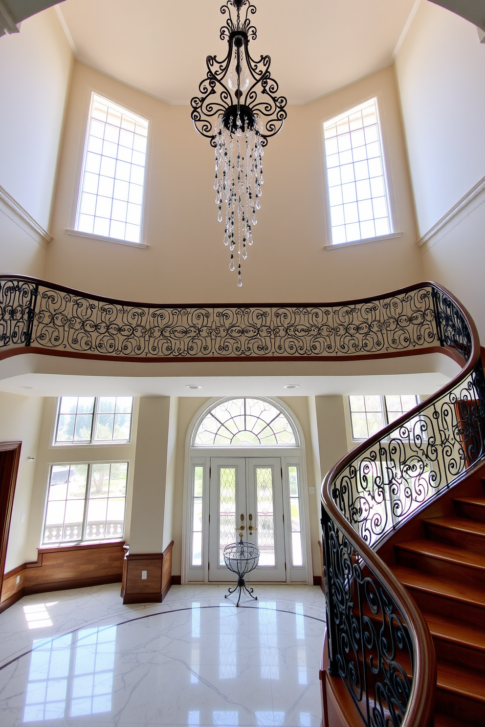 Two Story Foyer Design Ideas 5