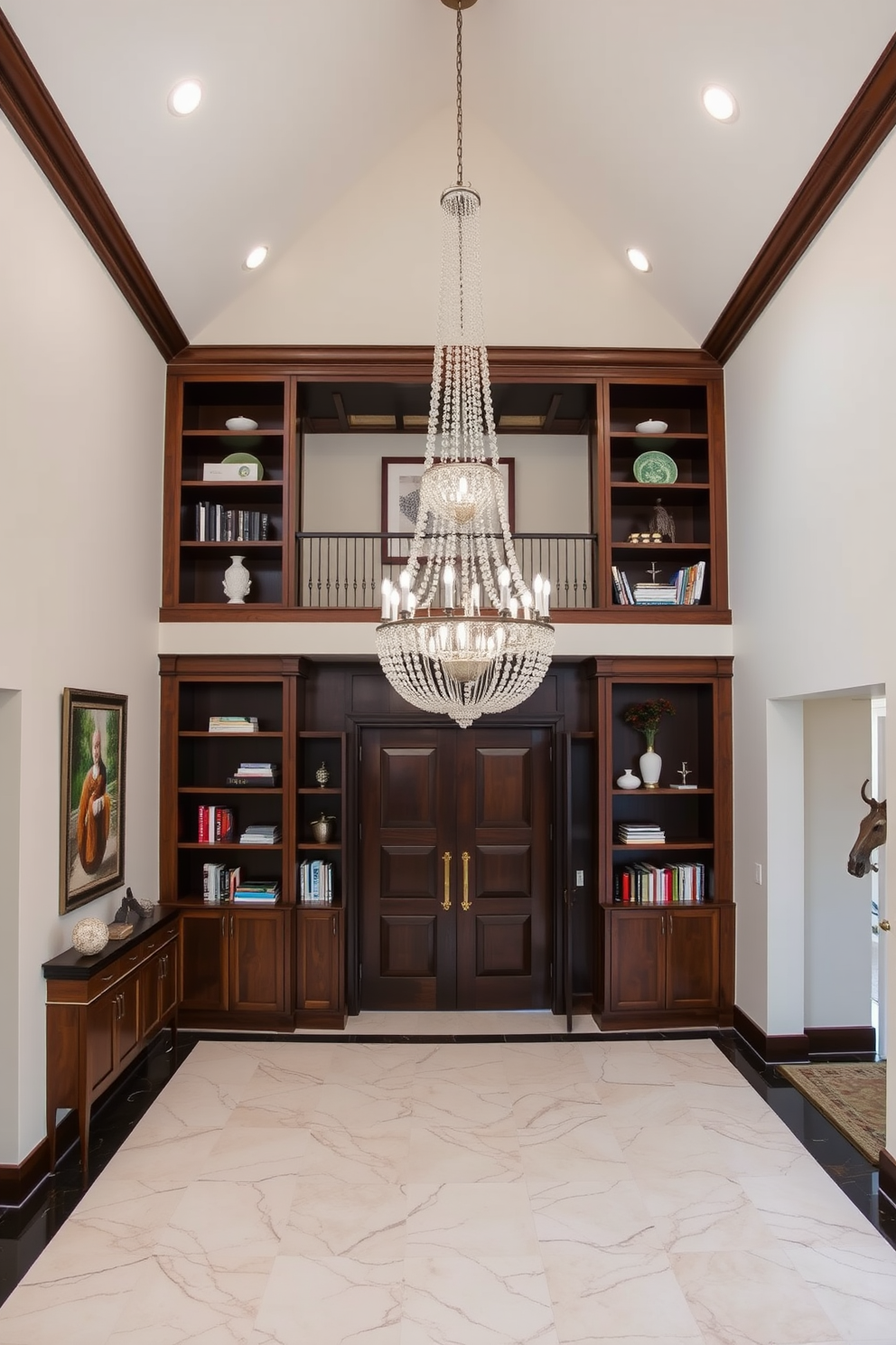 Two Story Foyer Design Ideas 8