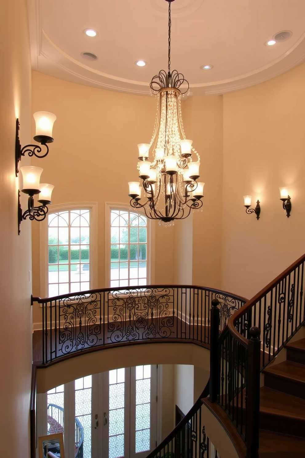 Two Story Foyer Design Ideas 9