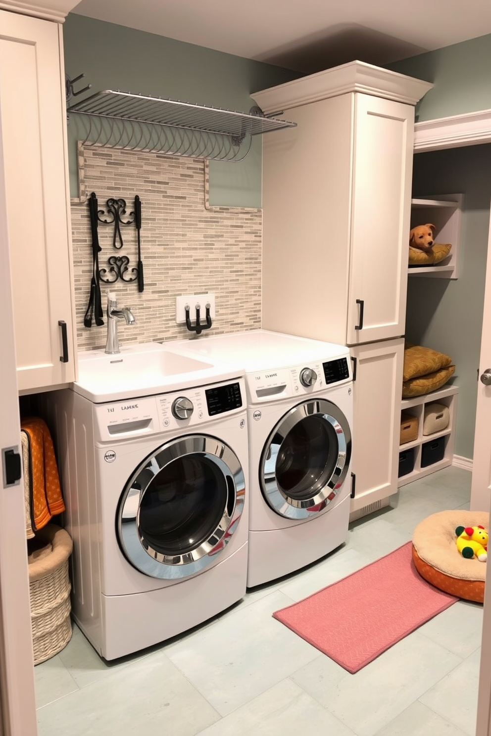 Utility Room Laundry Room Combo Design Ideas 10