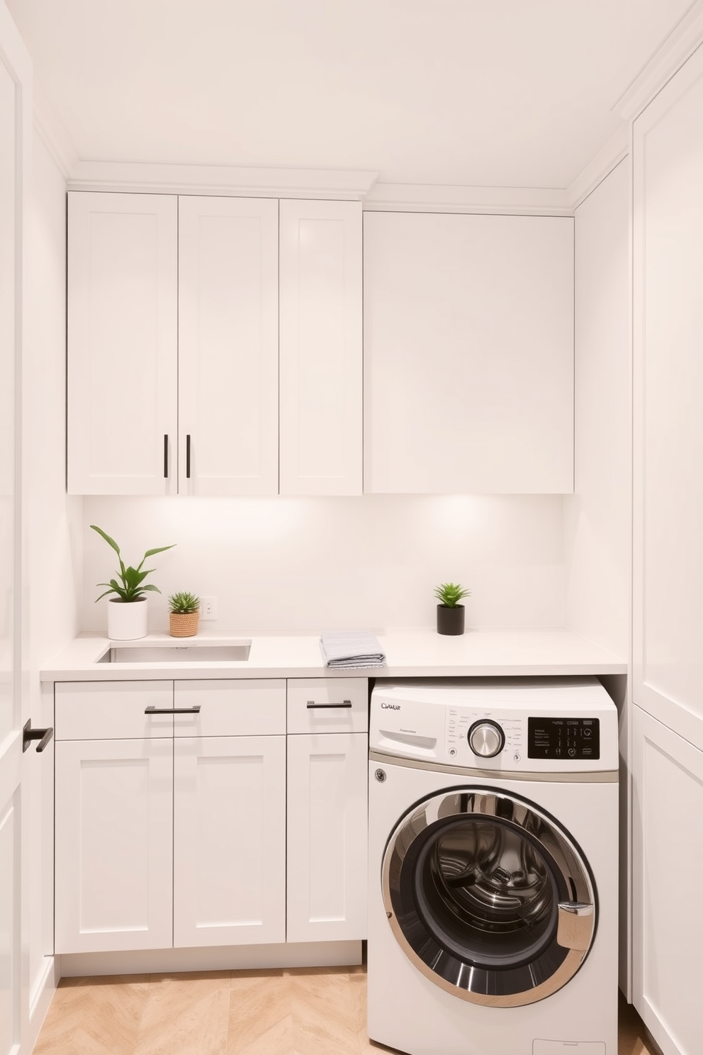 Utility Room Laundry Room Combo Design Ideas 11