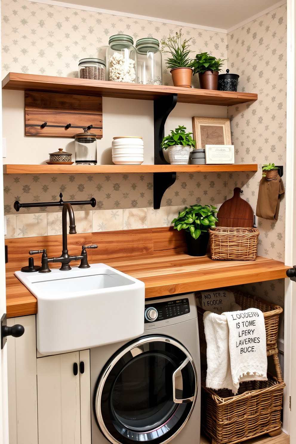 Utility Room Laundry Room Combo Design Ideas 12