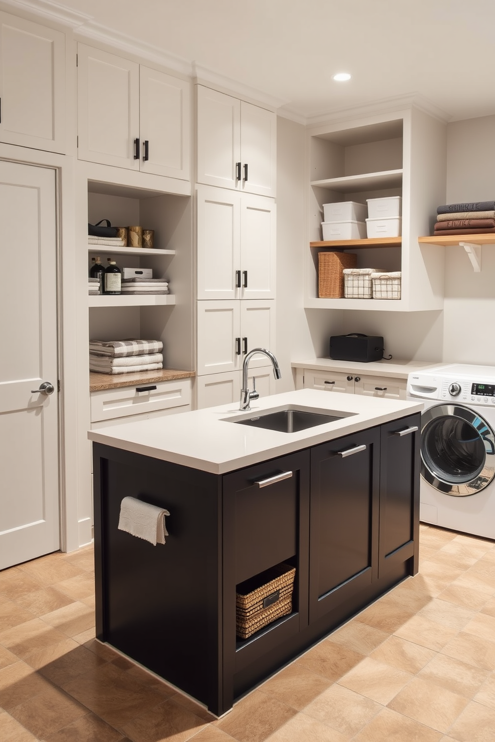 Utility Room Laundry Room Combo Design Ideas 13