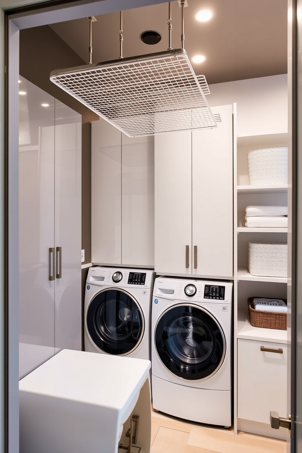 Utility Room Laundry Room Combo Design Ideas 27