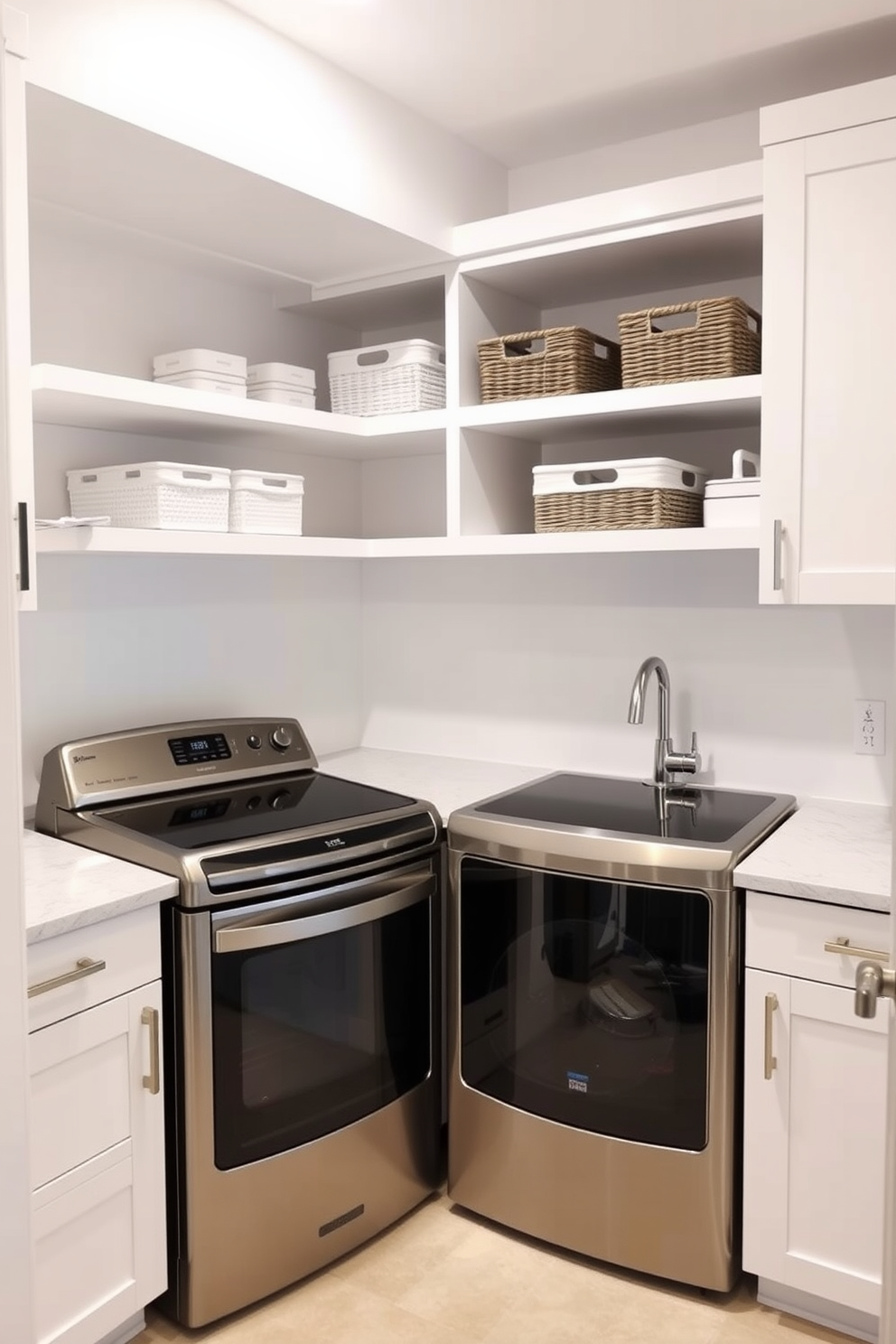 Utility Room Laundry Room Combo Design Ideas 28