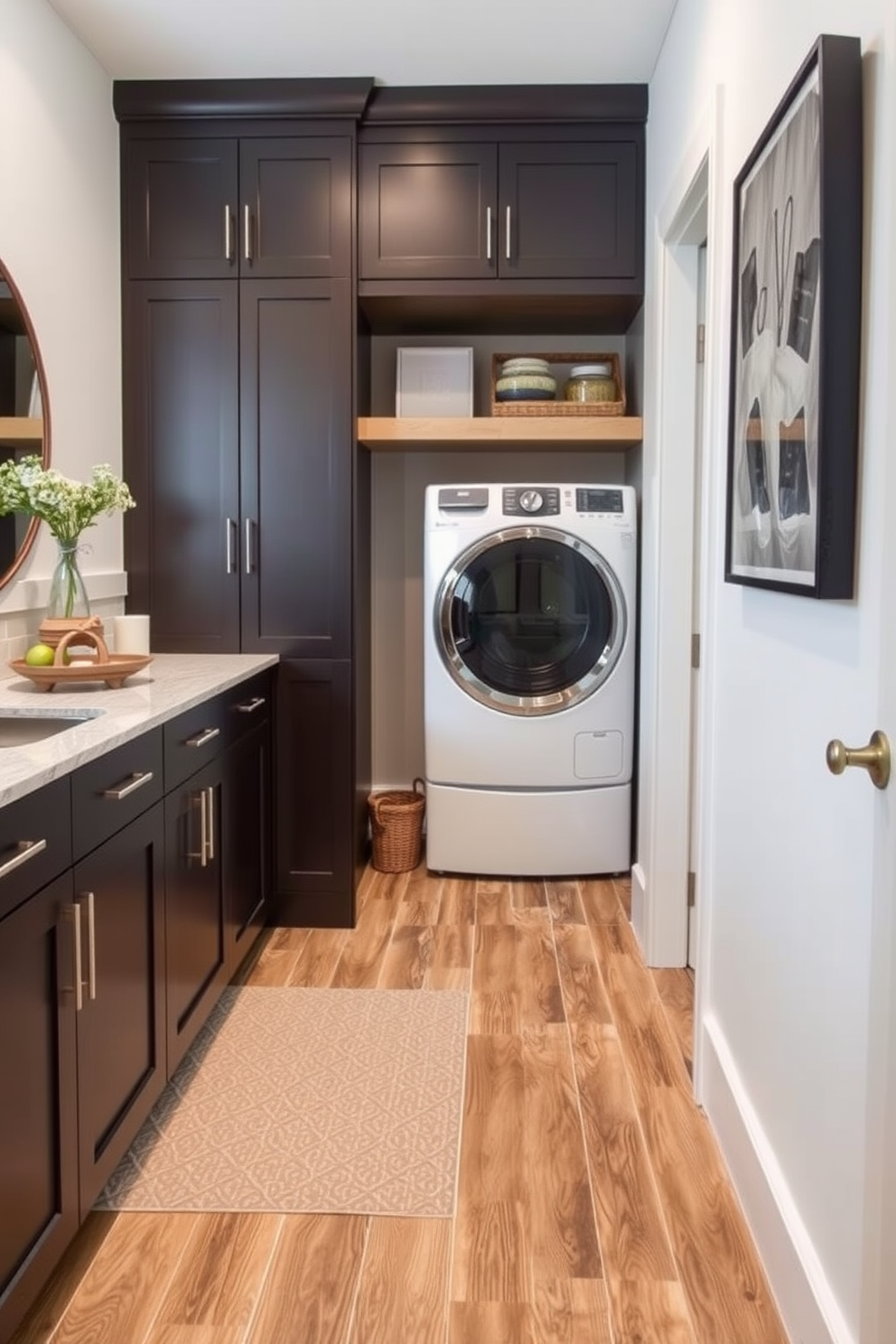 Utility Room Laundry Room Combo Design Ideas 6