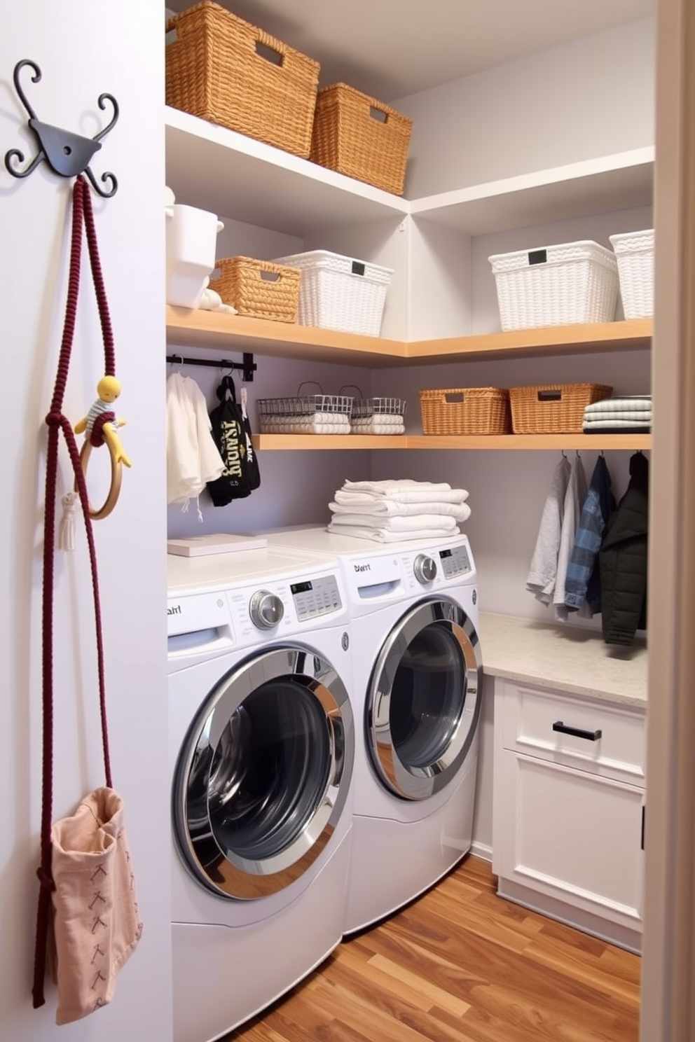 Utility Room Laundry Room Combo Design Ideas 9