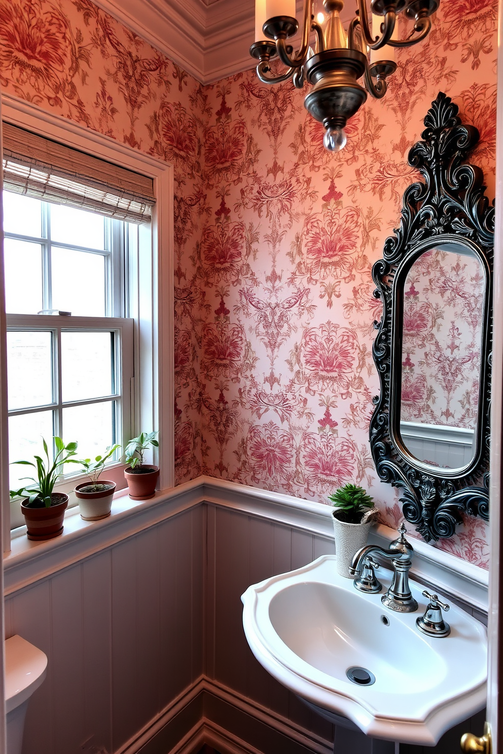 Victorian Powder Room Design Ideas 24