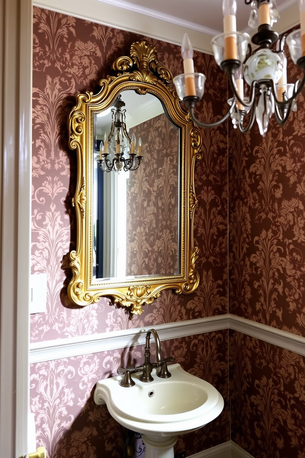 Victorian Powder Room Design Ideas 4