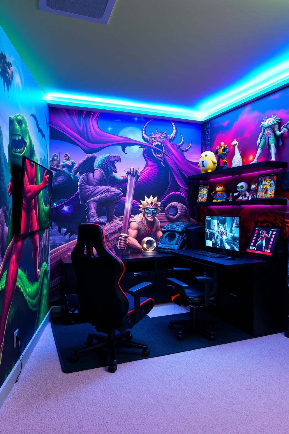 Video Game Room Design Ideas 13