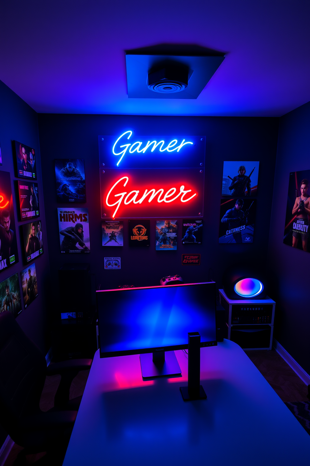 Video Game Room Design Ideas 23