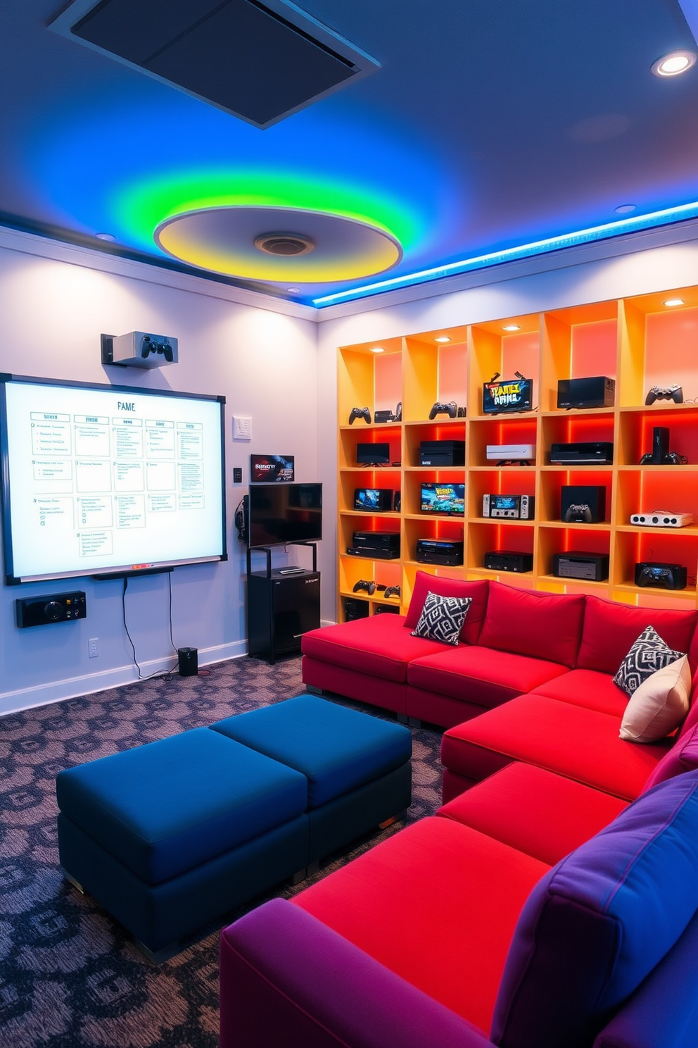 Video Game Room Design Ideas 27