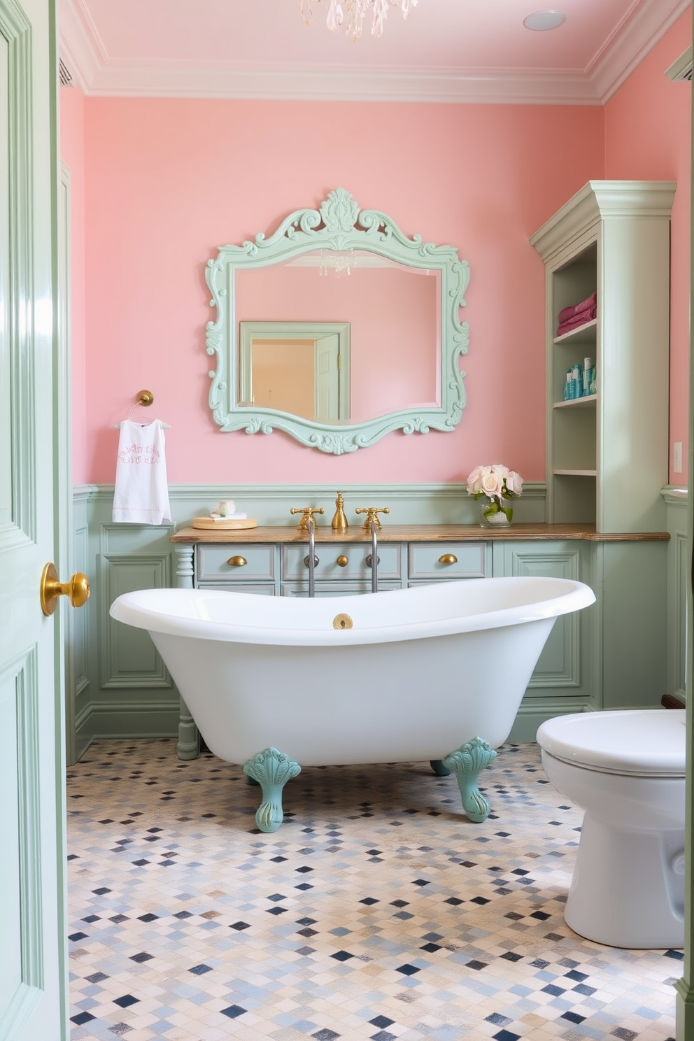 Vintage Bathroom Design Ideas 16