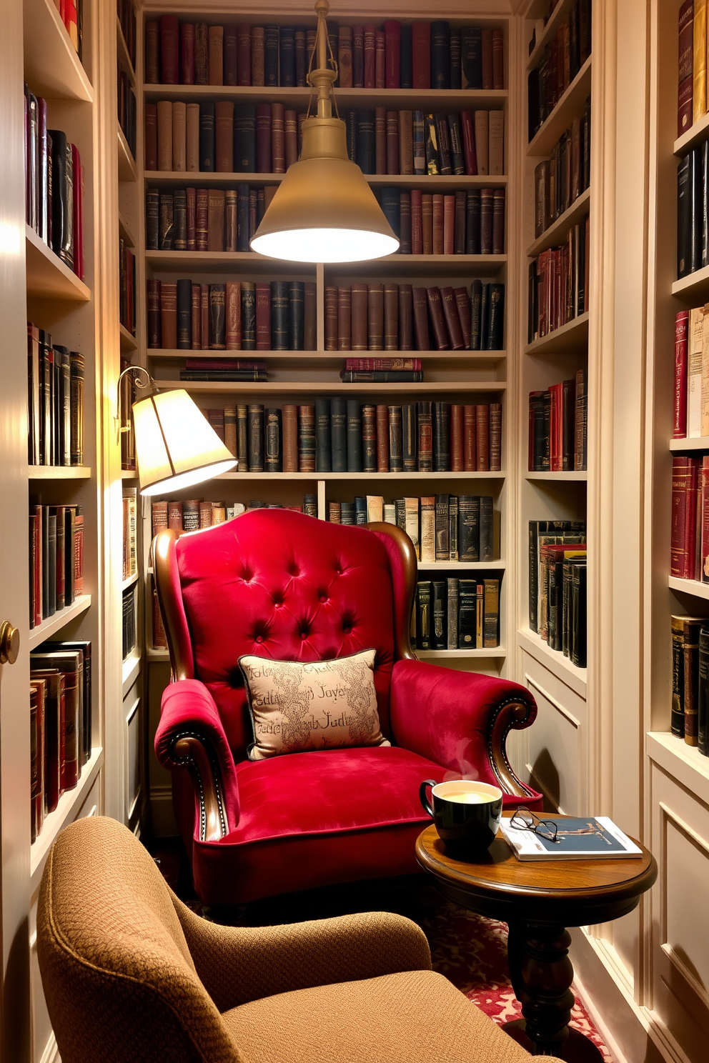 Vintage Home Library Design Ideas 1