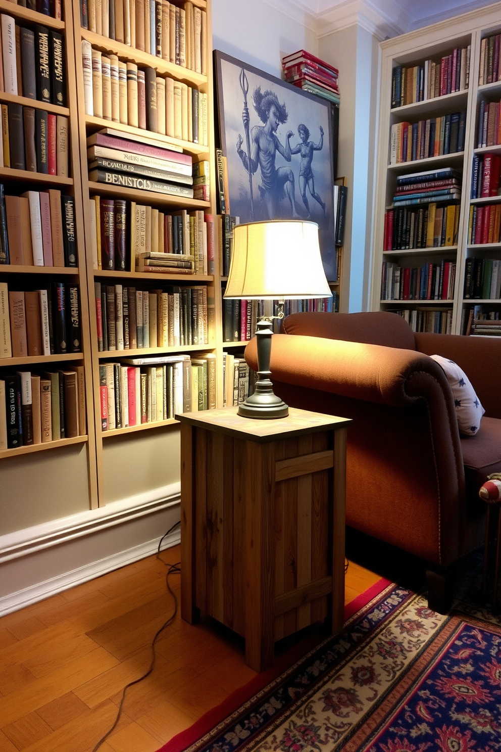 Vintage Home Library Design Ideas 20