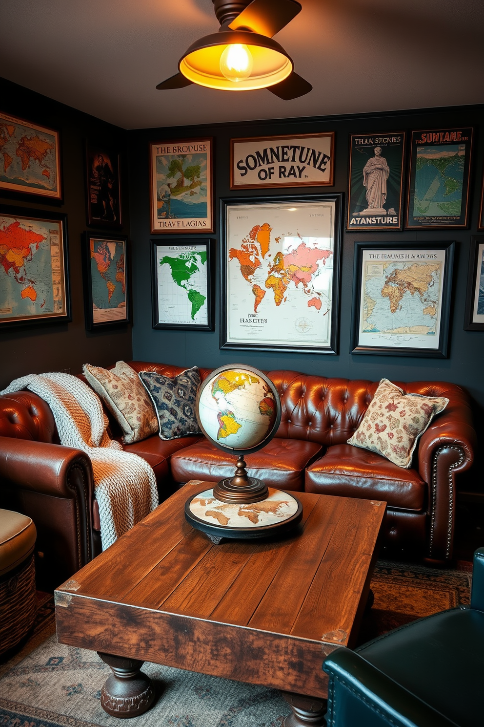 Vintage Man Cave Design Ideas 13