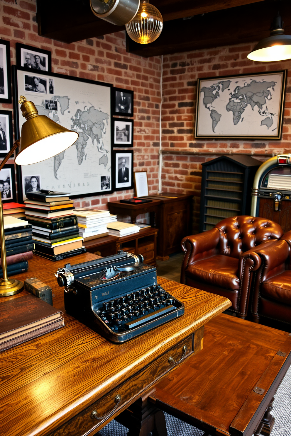 Vintage Man Cave Design Ideas 23