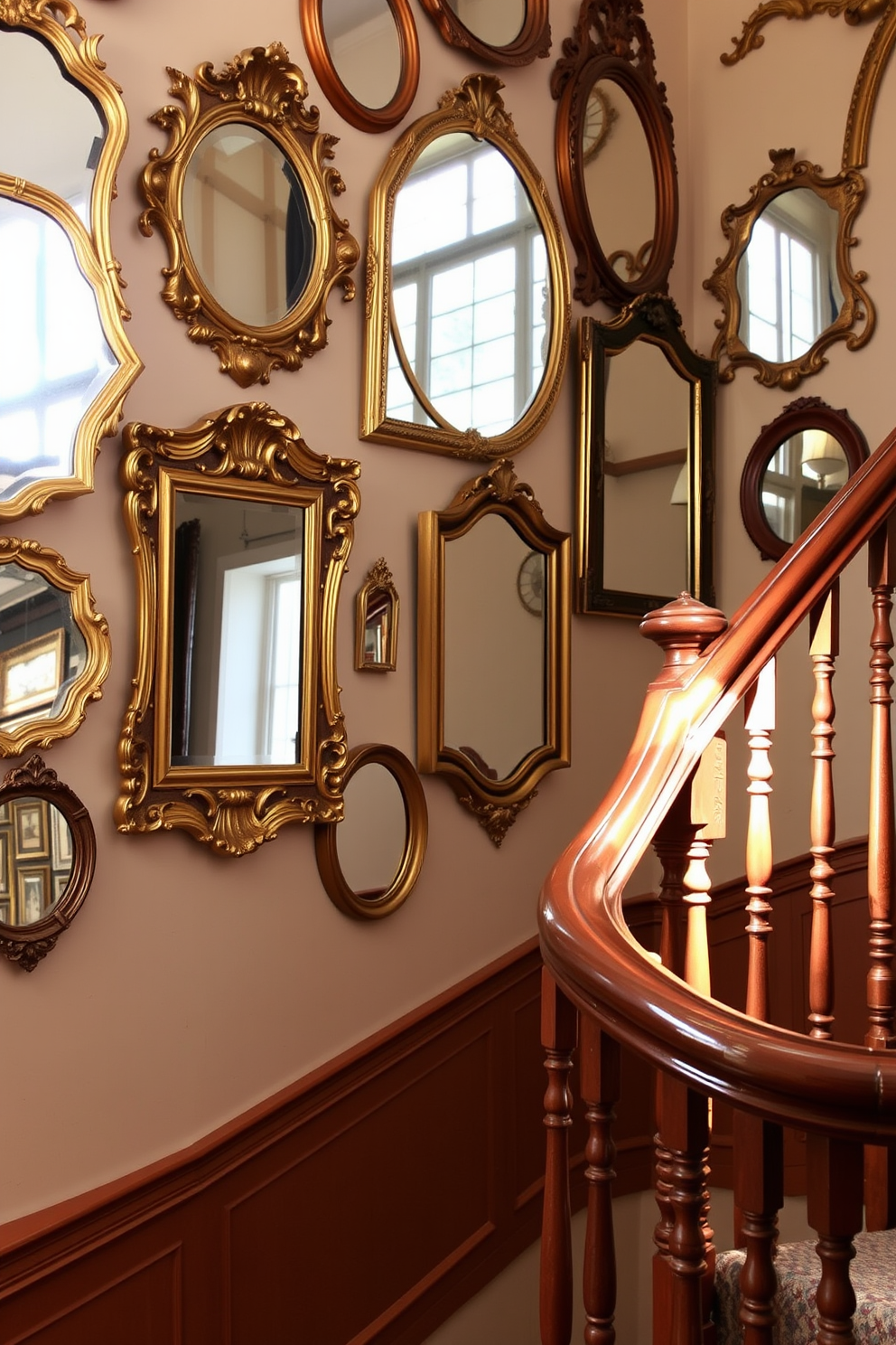 Vintage Staircase Design Ideas 19