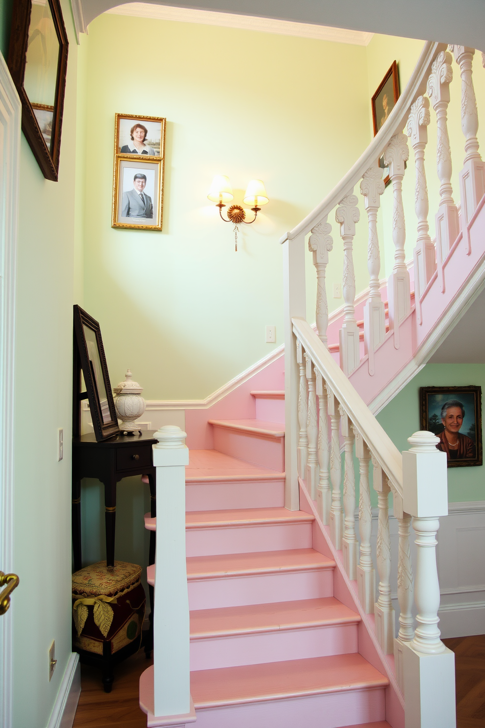 Vintage Staircase Design Ideas 23