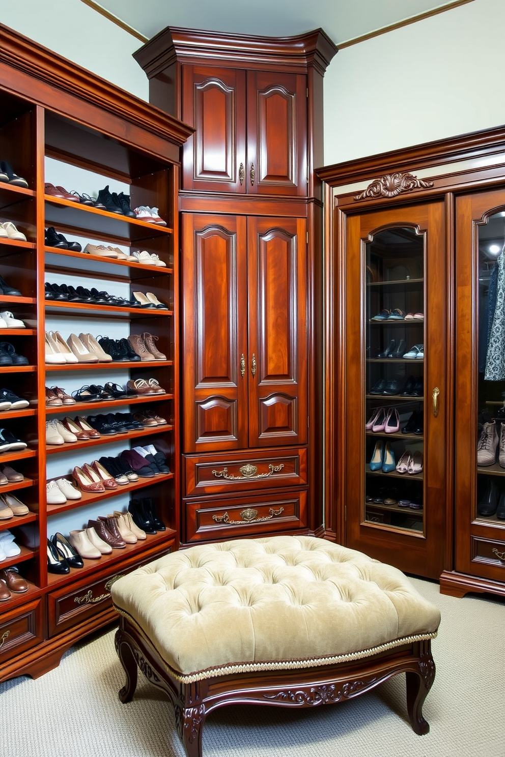 Vintage Walk In Closet Design Ideas 3