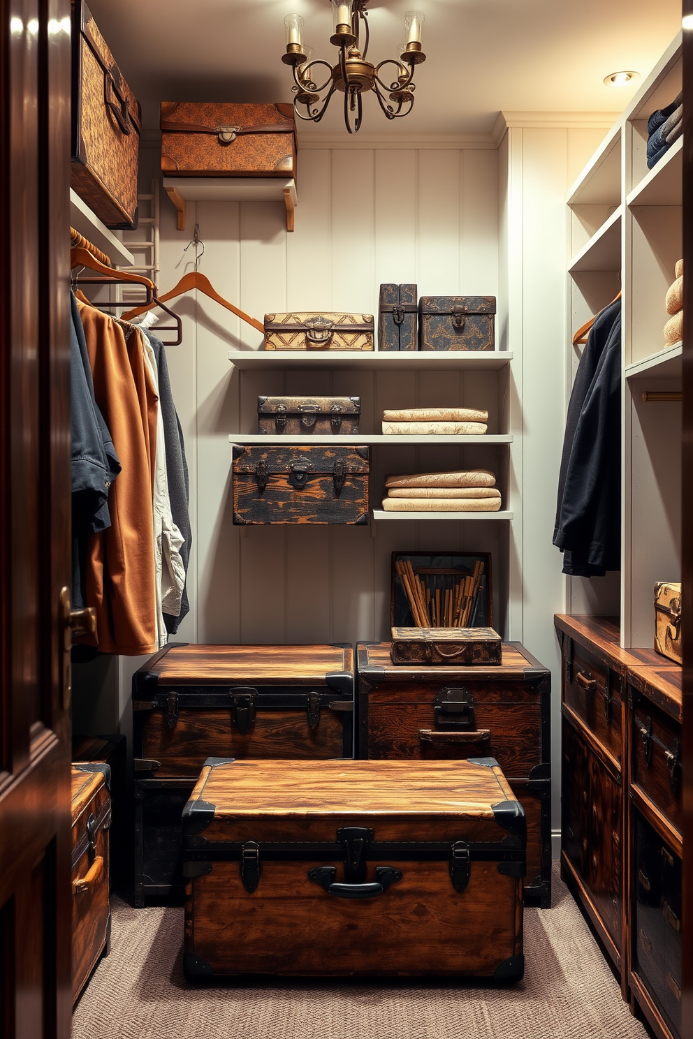 Vintage Walk In Closet Design Ideas 8