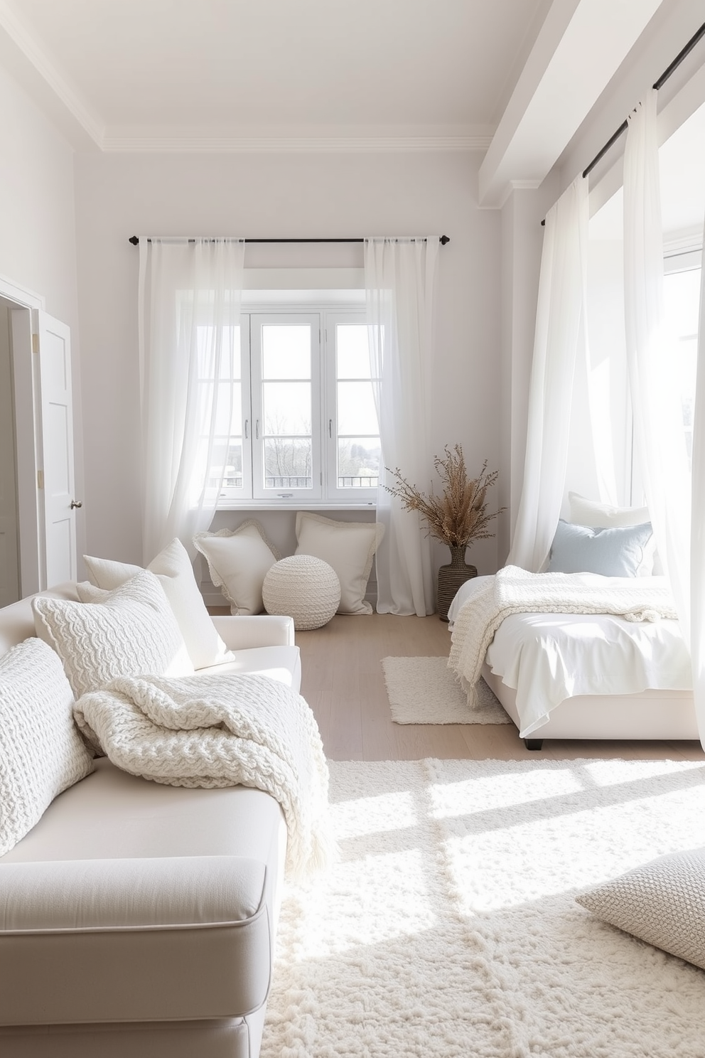 White Apartment Design Ideas 10