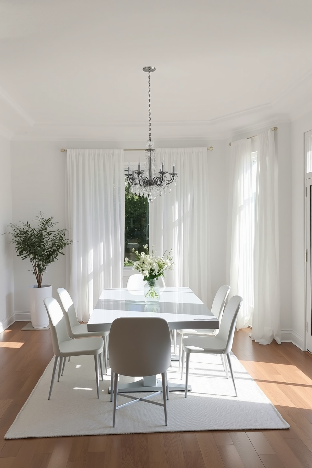 White Dining Room Design Ideas 11