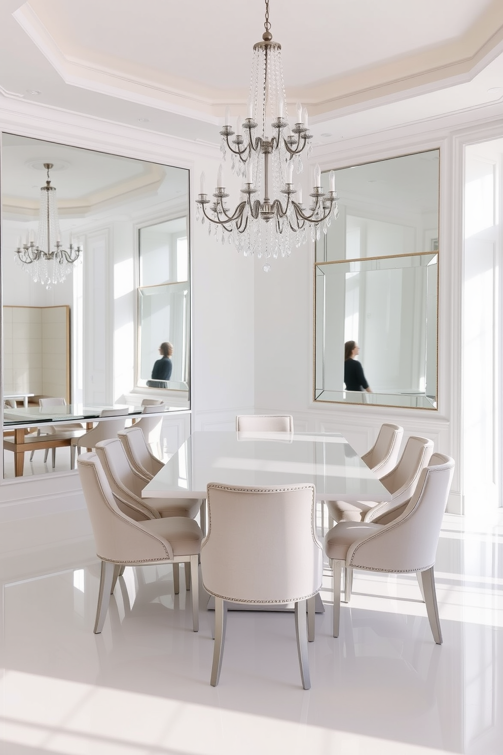 White Dining Room Design Ideas 13