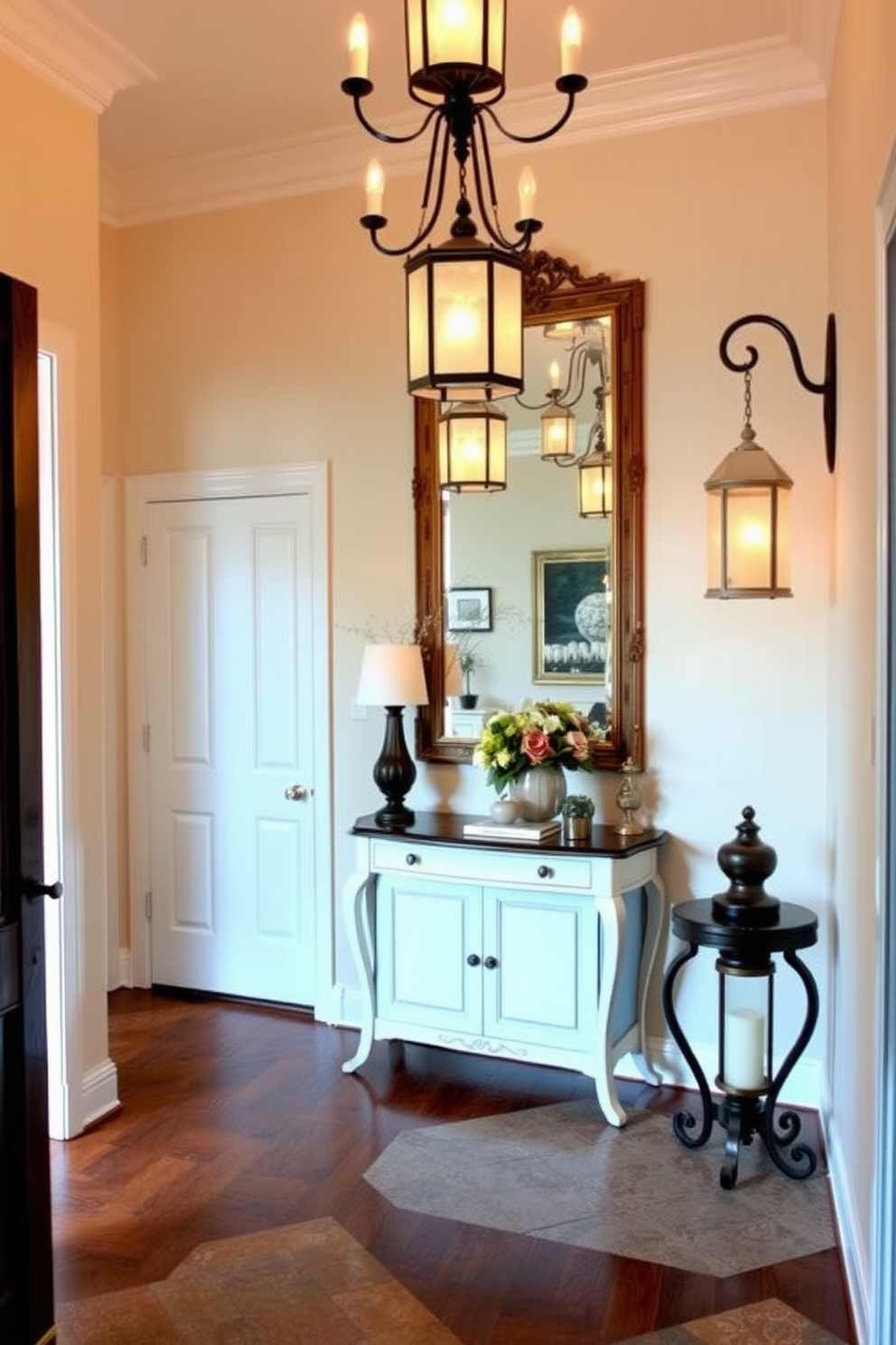 White Foyer Design Ideas 17